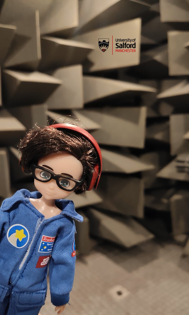 Finn dropped by the anechoic chamber today at the University of Salford, Acoustics Research Centre
<a href="/ioauk/">IOA</a>, <a href="/SalfordAcoustic/">Salford Acoustics</a>, @wesecb1919, @wes1919 <a href="/Lottie_dolls/">Lottie</a>