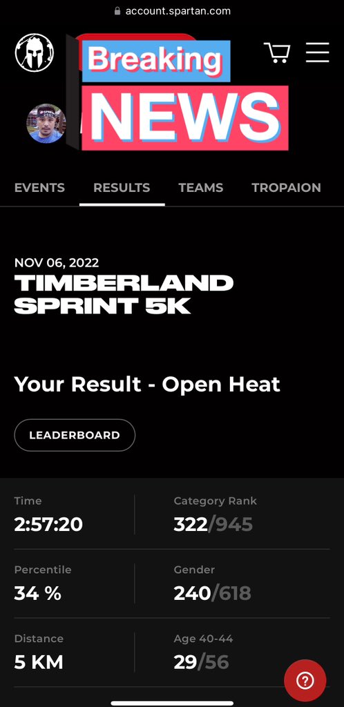 PnoyGeekTravelr's tweet photo. 322/945. Happy to report a strong finish. 

#SpartanSprint 
#SpartanPH
#SpartanRacePH
#SpartanTrifecta
#TrifectaWeekend
#RizalUltraTrifectaWeekend2022
#UpInTimberland
#TimberlandSpartanTrifecta https://t.co/fz41LNtkLz