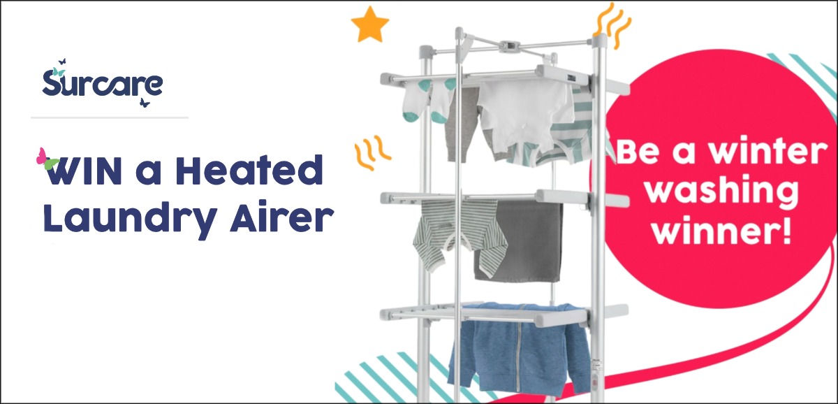 #AD
Win a heated laundry airer on the Surcare blog! Enter via Rafflecopter at bit.ly/Surcaregiveaway before 28 November 2022. Good luck!