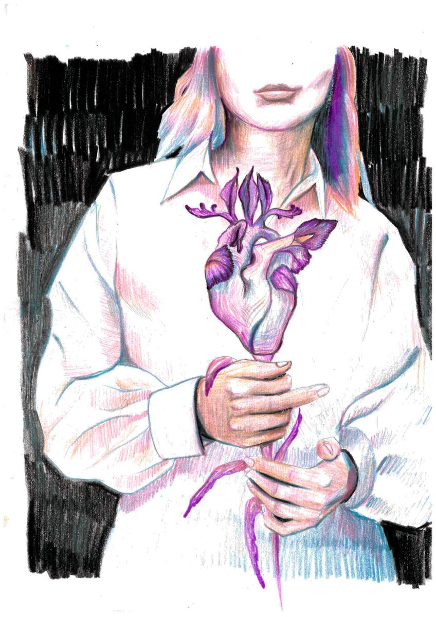 A lot of meanings have already been invented for this picture, but I didn't want to say anything concrete. Just let him be here.