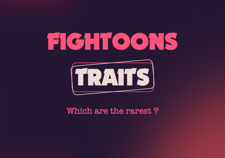 talib_cricri's tweet photo. [Thread] 
The @FightoonsStudio collection has (finally) arrived and it is already a real success (more than 500 EGLD of volume @xoxnoNFTs &amp; @FrameItNFT ). 
You want a Fightoons, but you want a rare one? Discover in this #Thread the rarest traits by type. #WooWoo. https://t.co/YTufrZhdiN