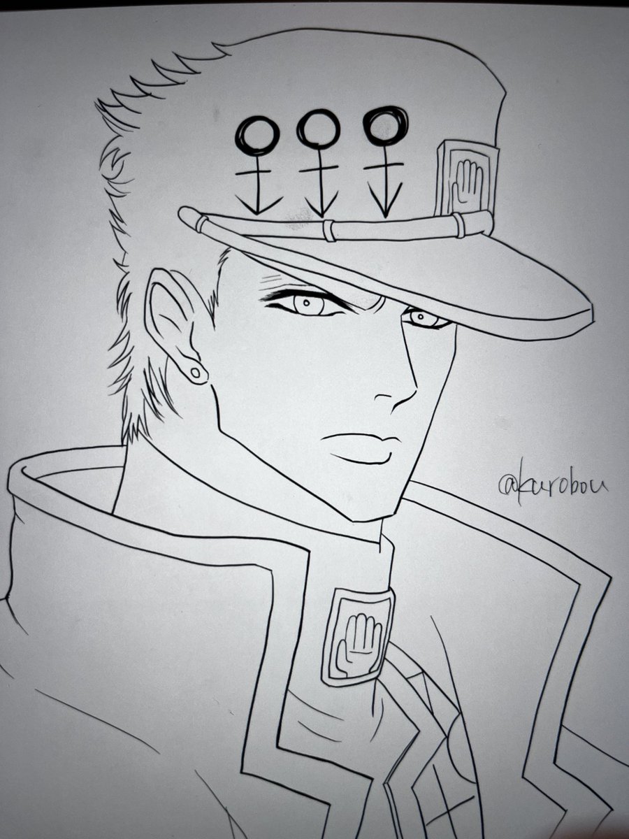 フォロワー様の推しシリーズでミロと並行して描いていた承太郎。今回厚塗りに挑戦したいと思います!デキル、ワタシハデキルゼッタイデキル(自己暗示)
出来なかったらすぐやめます。