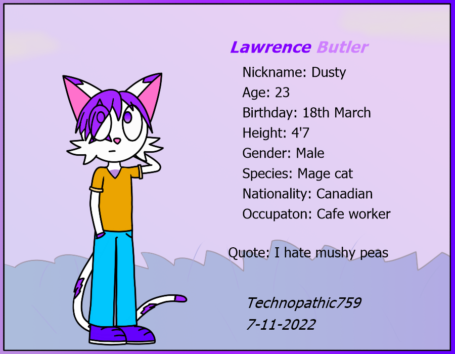 Technopathic759's tweet photo. Might as well update their character cards(1/2)
#anthro #oc #ocart #charactercard #characterupdate https://t.co/IlRnz0gdYo