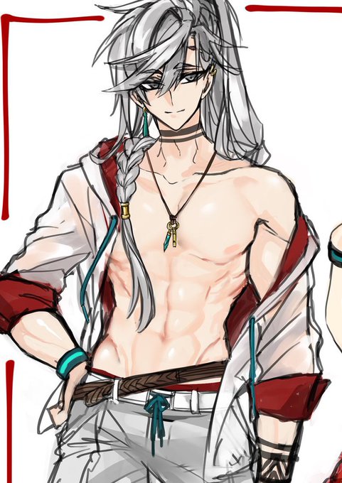 お気に入りのおなか絵ここら辺 