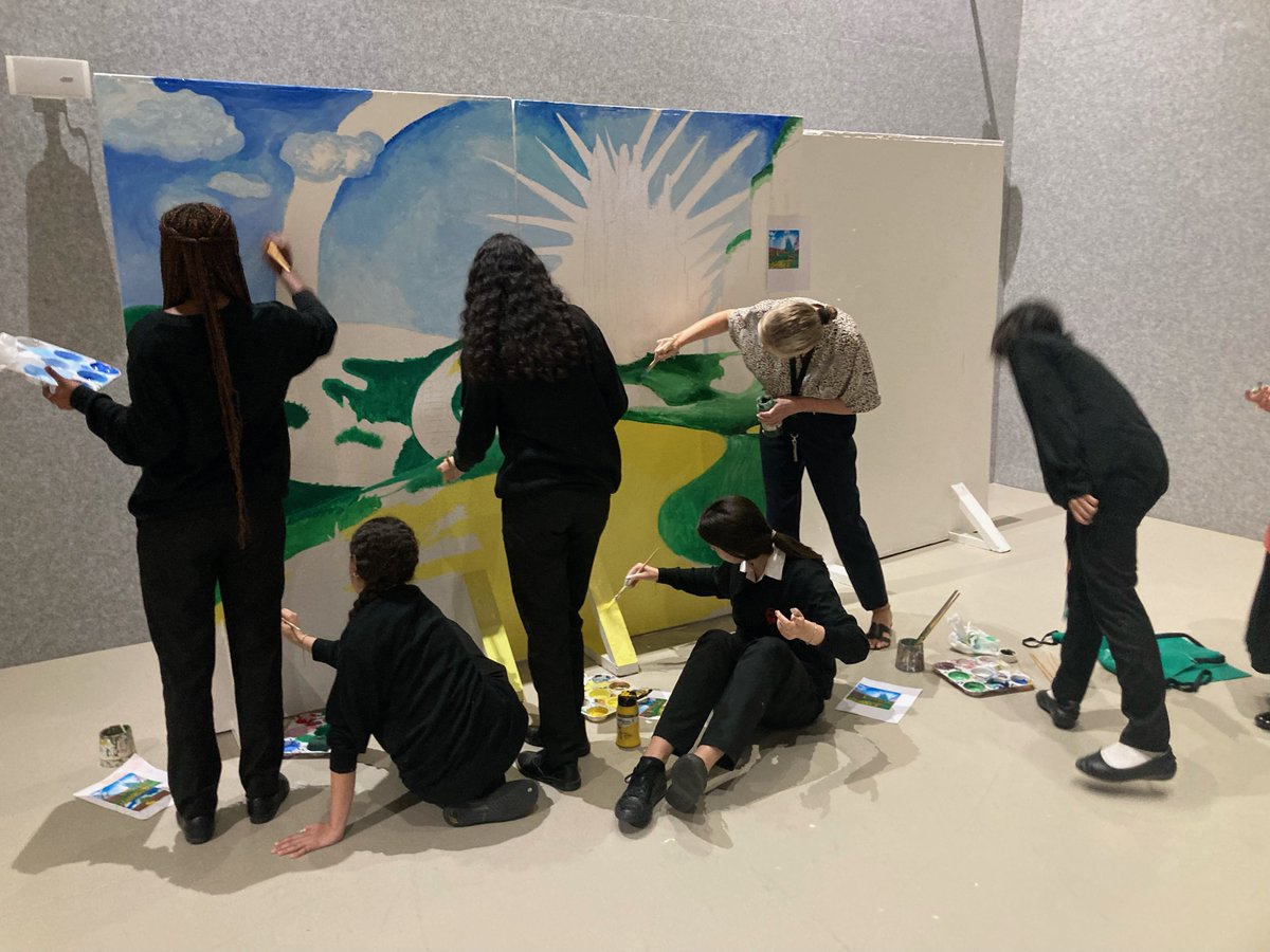 InfoECDubai's tweet photo. The A level art students are doing a fantastic job with the set design for the school production.

Can you guess what it is?

#TheEnglishCollege #SchoolProduction #SetDesign #Drama #Art https://t.co/PsOtr7anNI