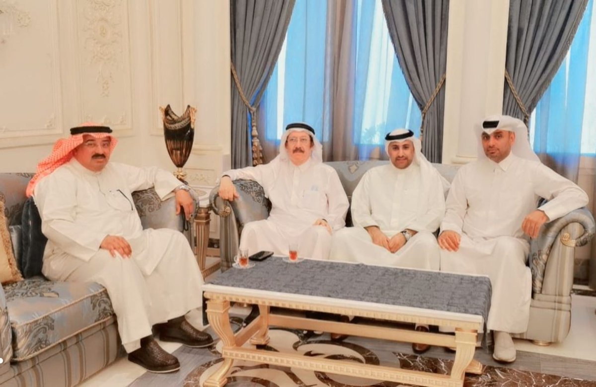 دعوة كريمة من سعادة السفير القطري / عبدالله العثمان واخي قنصل سفارة الكويت /بدر العدواني واخي العزيز/ يوسف المهندي