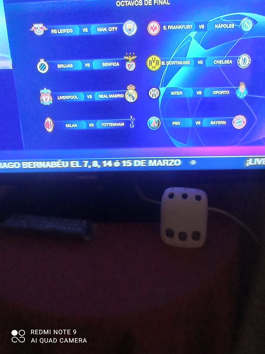 Sorteos de octavos