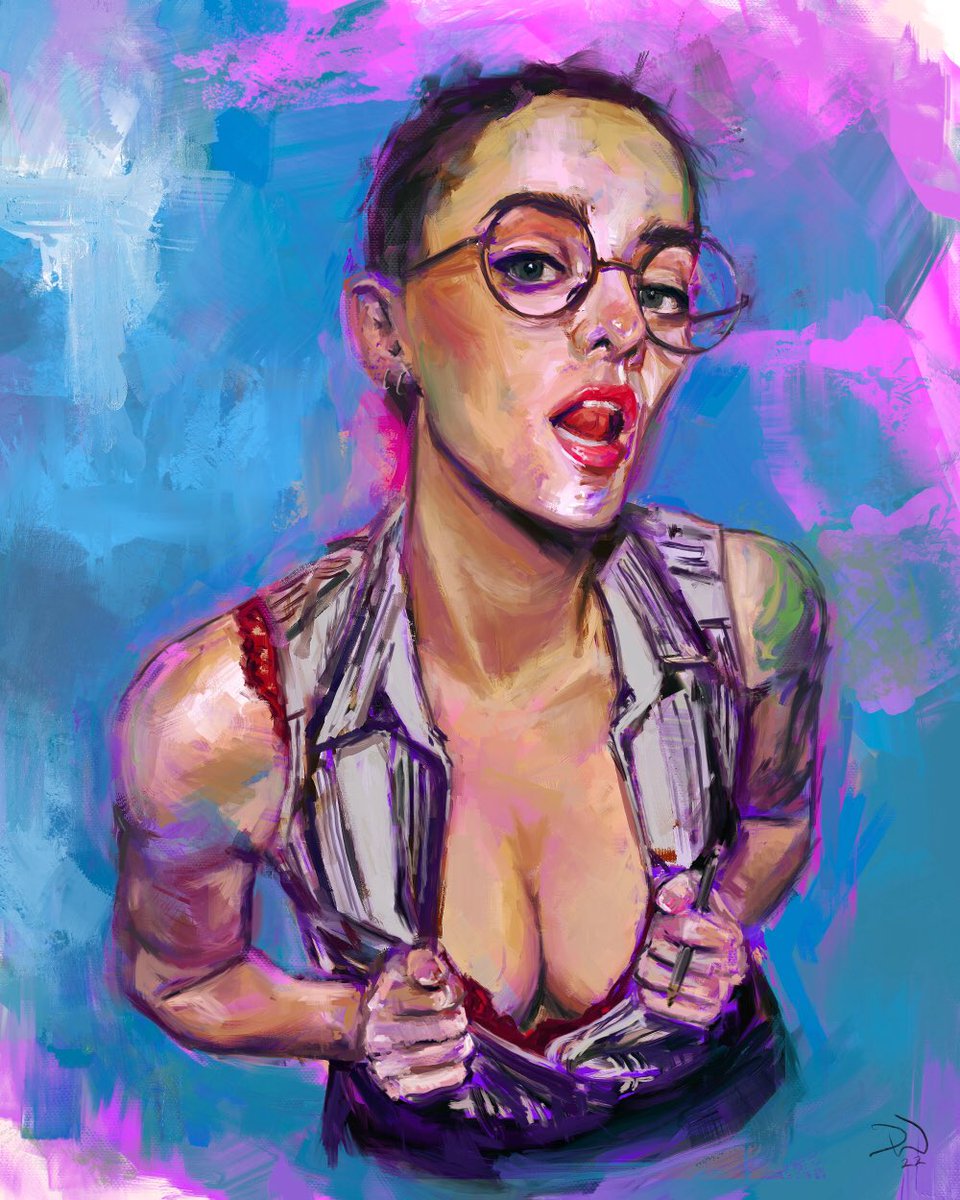 A portrait of <a href="/THighlandbunny/">The highlandbunny</a> from the Reddit community. 

Made with <a href="/Procreate/">Procreate</a>.

#artistsontwitter #digitalart #portraitart #procreate