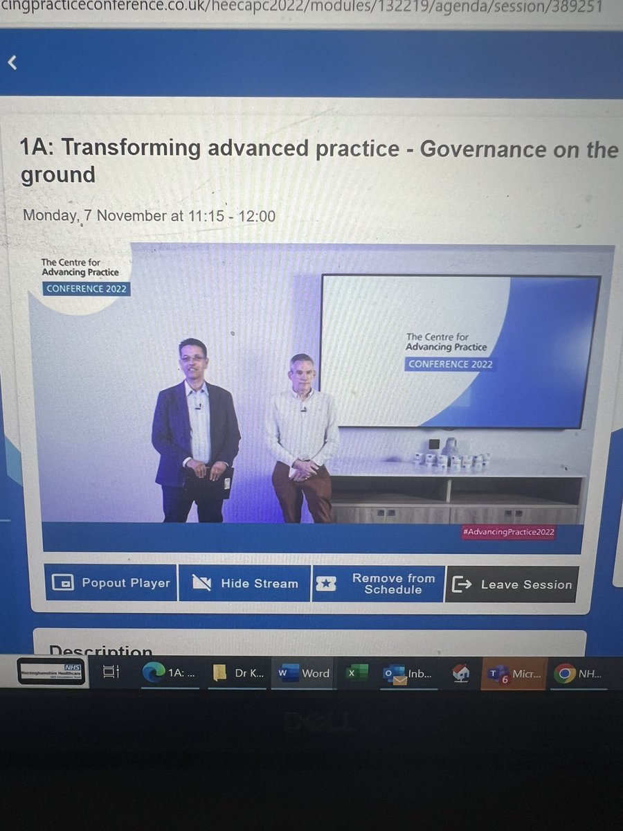 graceHatton6's tweet image. #AdvancingPractice2022 @JamesPrattACP @cn150-importance of creating infrastructure providing safety,recognising APs working above base regulation. The toolkit really useful to identify key priorities for organistions.Looking forward to sharing this across @Notts_ICS @ACPsNottsHC