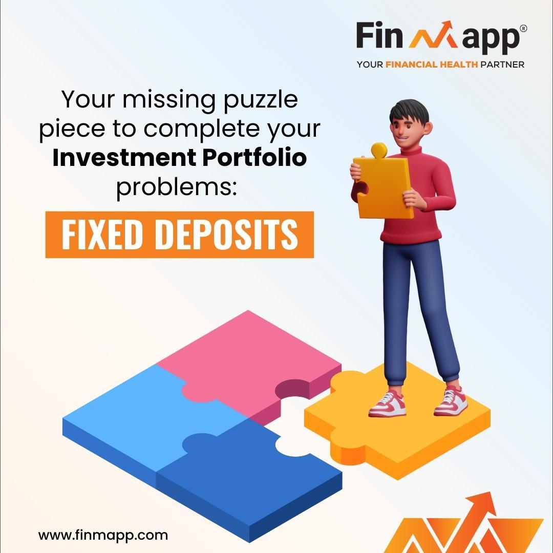 FinMapp's tweet photo. Looking for the missing piece to solve your investment portfolio's problems?

Well, there is quite an easy fix for that: Fixed Deposits!

Interested in beginning your fixed deposit investments today? 

Download FinMapp from the Play Store and the App Store.

#fixeddeposit https://t.co/0mmnjJNQUL