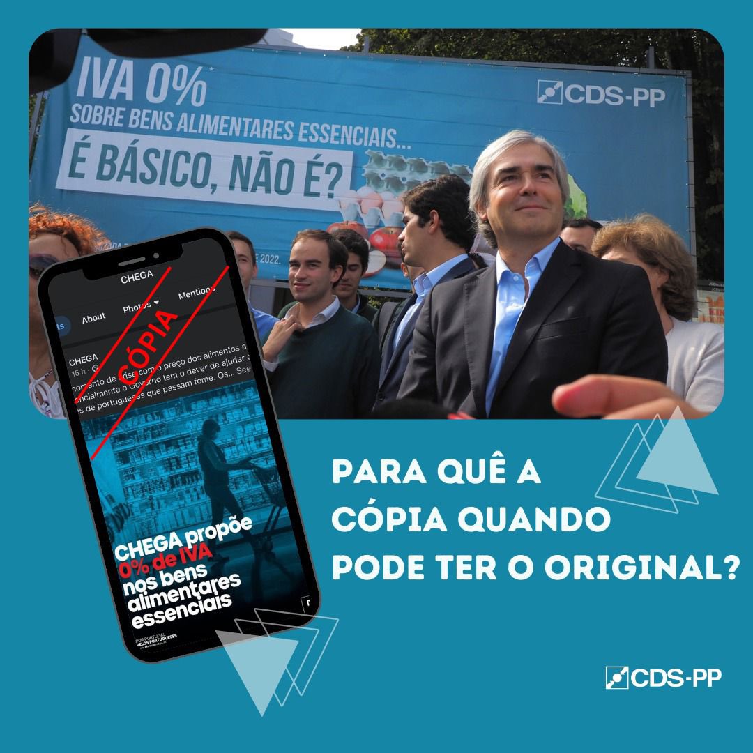 NunoMeloMDN's tweet photo. Que copiem o @_CDSPP é óptimo, mas … https://t.co/VXJIa1qos0