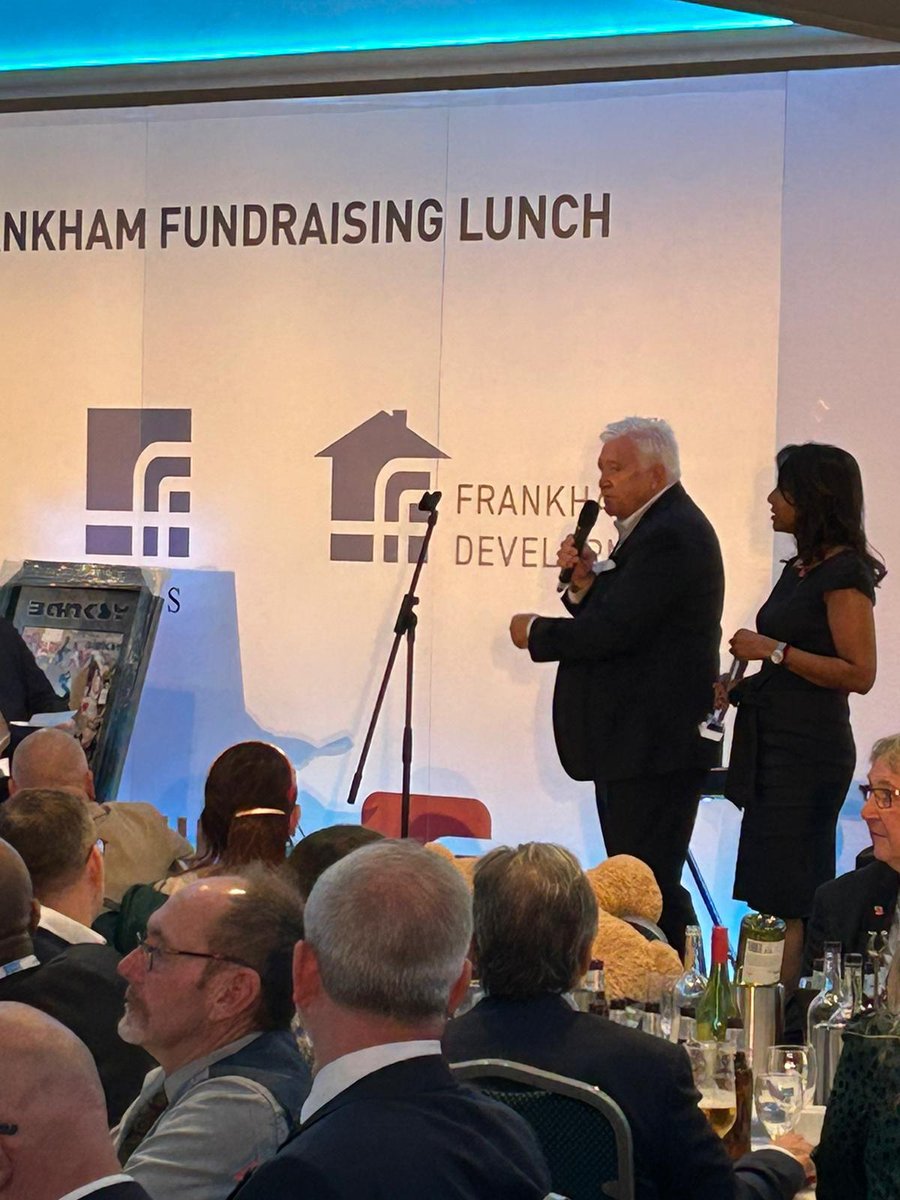 FrankhamGroup's tweet photo. What a day!

Steve Frankham MBE and the Frankham Group would like to thank everyone who attended and supported the event with their generous donations and auction prizes! https://t.co/a9xrEFxSSX