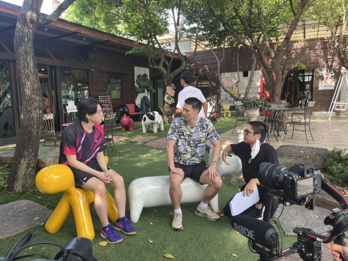 starhunter_ent's tweet photo. บาส สุรเดช ถ่ายรายการ " One Day with Matthew"รอติดตามทาง Mono29 เร็วๆนี้ค่ะ ❤️

#บาสเด็กอ้วนที่แท้จริง
#StarhunterEntertainment https://t.co/fB7Hm50dFS