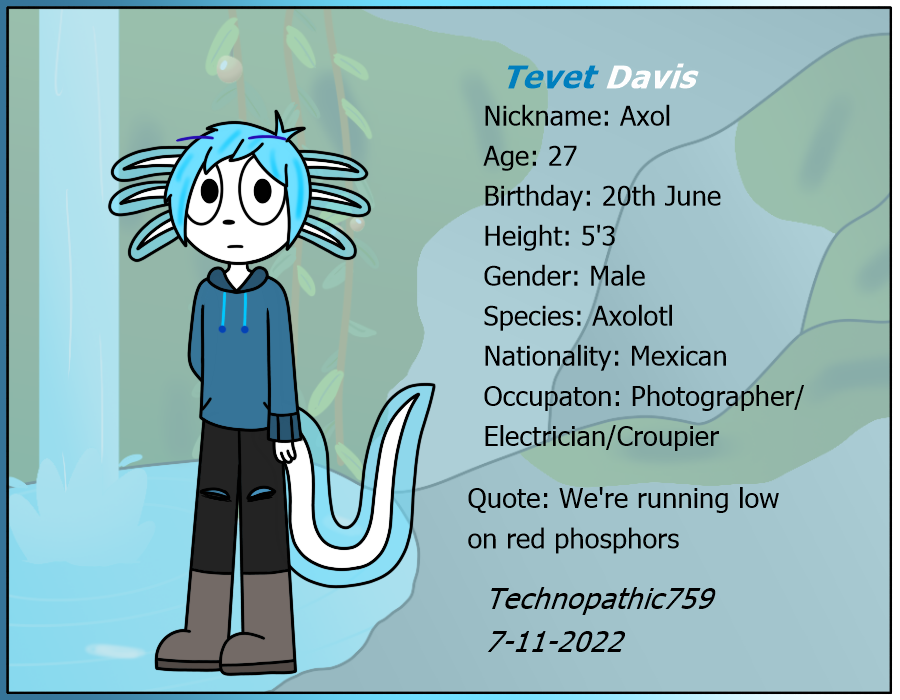 Technopathic759's tweet photo. Might as well update their character cards(2/2)
#anthro #oc #ocart #charactercard #characterupdate https://t.co/xAJqVdQvW0