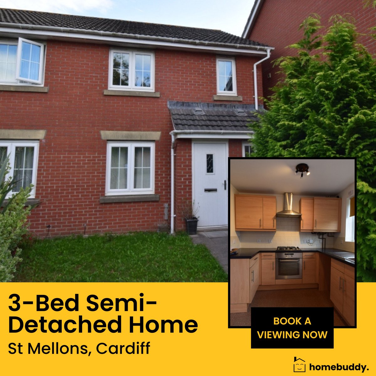 3-Bed Semi-Detached House!

homebuddy.co.uk/component/ospr…

Modern semi-detached house located on the outskirts of East Cardiff and close to all amenities including a supermarket, dentist, doctors, choice of primary schools, public park and also offers easy access to the M4.

#homebuddy