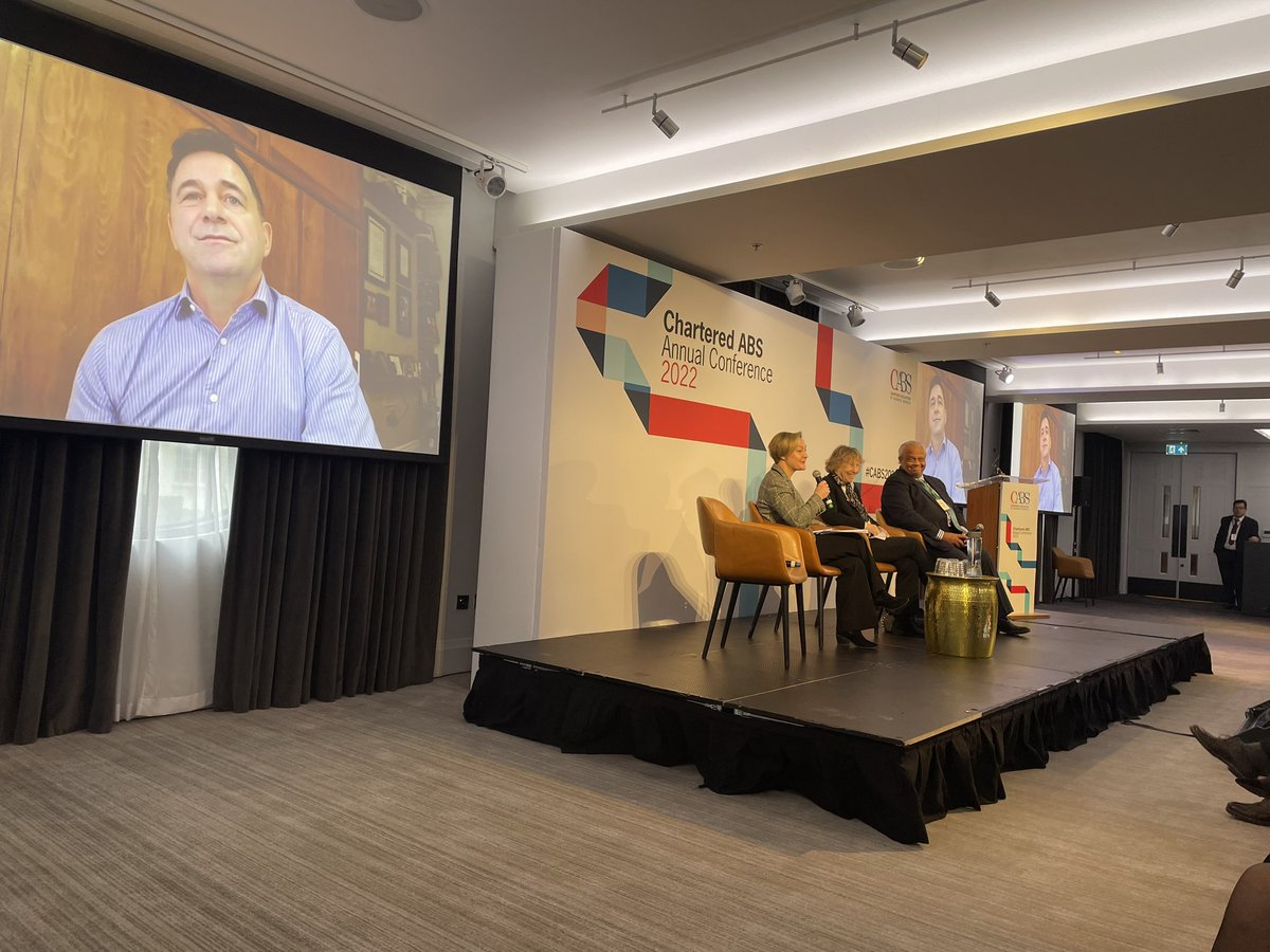 “There is hostility towards universities and business schools because they deal in facts, and that goes against the narrative of populism”<a href="/Juergen_Maier/">Juergen Maier CBE</a> #CABS2022