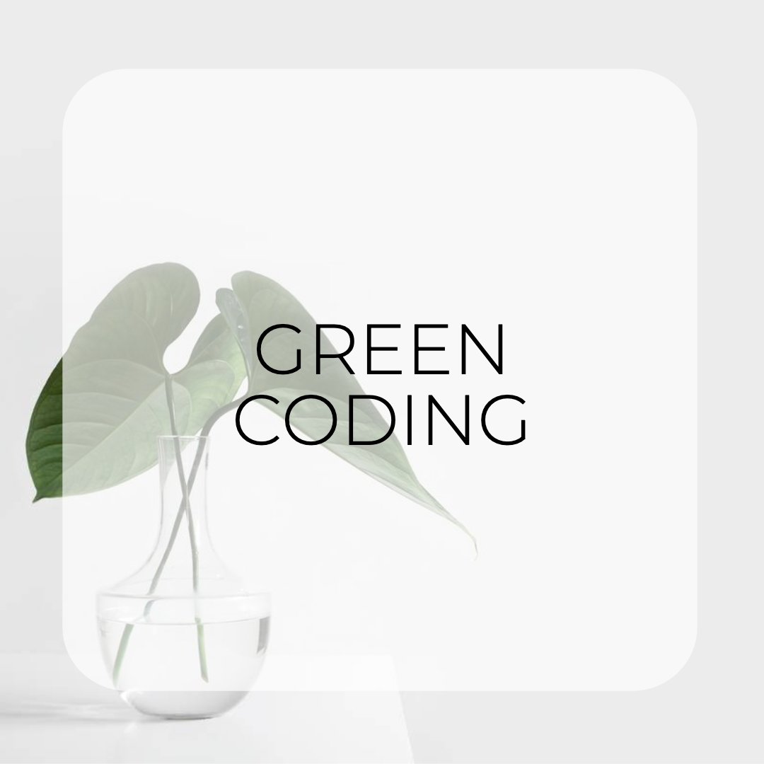 Habt ihr euch schonmal gefragt, wie viel eine Google Suche eigentlich an CO2 erzeugt? 🤔 Wir schon! In unserer neuen Folge sprechen wir über Green Coding und teilen Ideen, wie wir Code nachhaltiger machen können. Hört rein! open.spotify.com/episode/6FKjRn…
#podcast #womeninit #greencodin