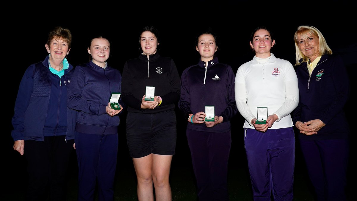 GolfIreland_'s tweet photo. Holly Roberts (@deegolfclub) has won the 2022 Girls Junior Medal, after a competitive day at @Woodbrook_Golf 

READ: https://t.co/rDKqyiiIMi https://t.co/5YW4V4iZmA