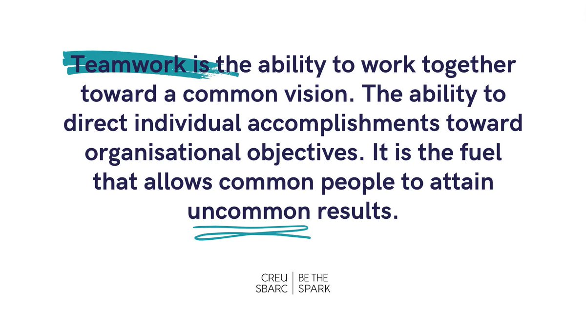 We're starting our week off with some #MondayMotivation reminding us all of the power of teamwork.

By working together we can achieve a more visible, simple, and connected entrepreneurial ecosystem ✨

#bethesparkinaction