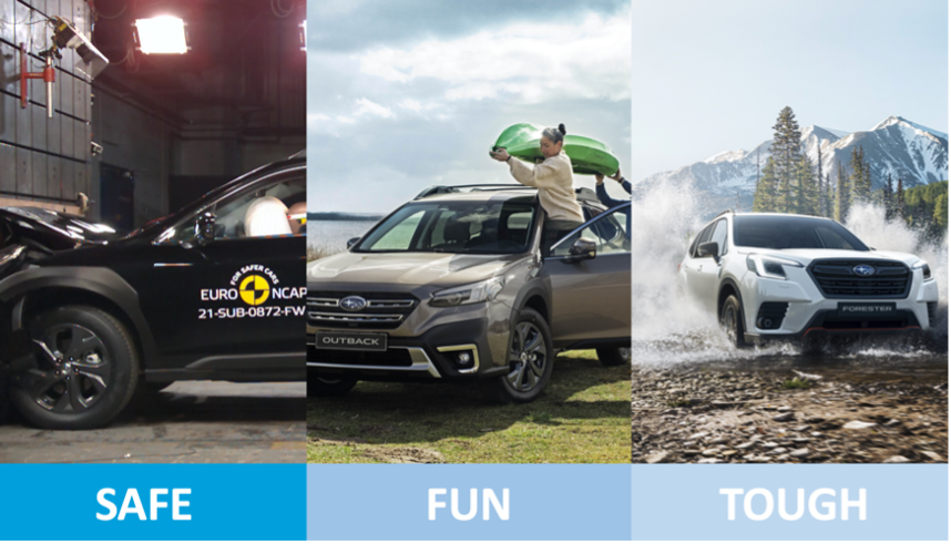 SubaruItalia's tweet photo. #SolterraExperience
SAFE perché con le nuove funzionalità Solterra è ancora più sicura. FUN perché fa divertire chi si mette alla guida. TOUGH perché l’X-MODE ti porta ovunque. Questi sono i 3 valori fondamentali Subaru alla base dello sviluppo di ogni modello. https://t.co/qYqOj4YRGT