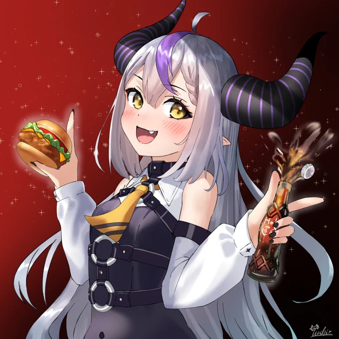 最高に美味しいやつ!#laplus_artdesu 
