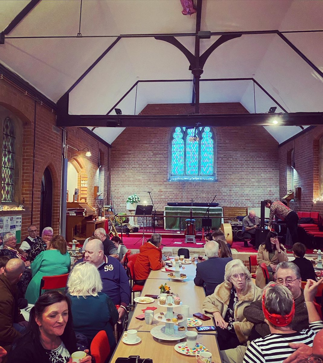 MetroVipers's tweet photo. Sunday service with the swinging preachers. You WILL listen to us, damned if you do, damned if you don’t. Thanks for having us Anna! 🙏🏻

To hire the band for an event please email us at metrovipers@gmail.com 

#gypsyswing #rocknroll #swingjazz  #kent #livemusic #wedding https://t.co/SaYdValzme