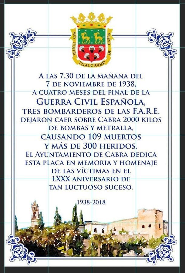 YasujiroOficial's tweet photo. @carmencalvo_ Señora, siendo usted de Cabra, nunca le he escuchado hablar de estos muertos.
#MemoriaDemocrática https://t.co/WUoWLi9Sm3
