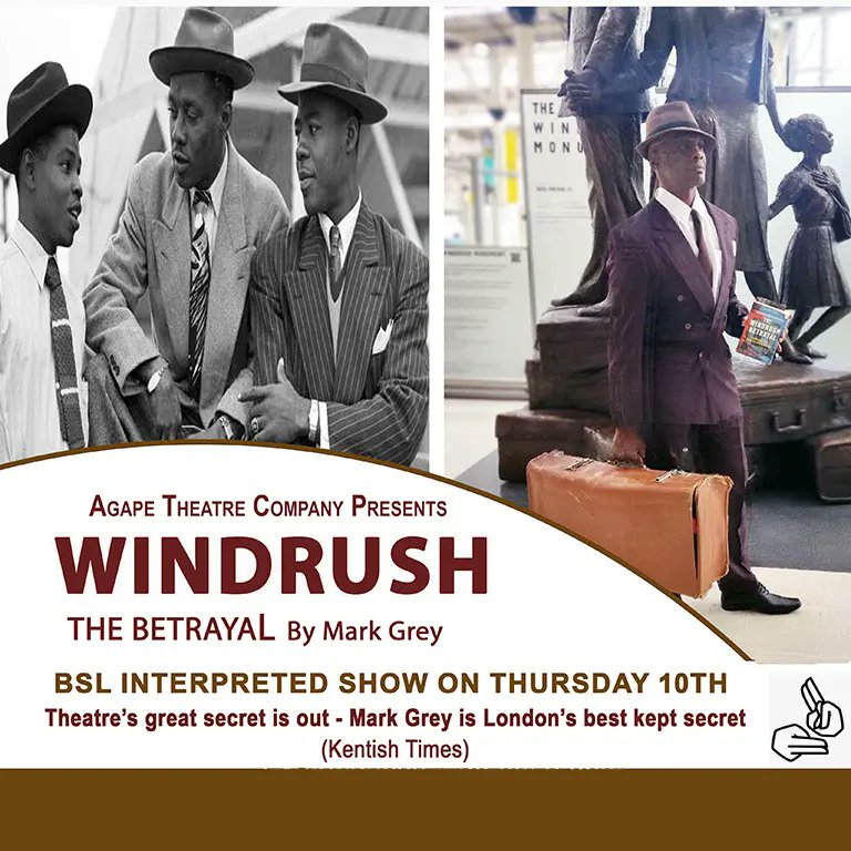 Break all the legs Yvonne Campbell! Appearing in #WindrushTheBetrayal opening tonight <a href="/TheUnionTheatre/">The Union Theatre</a> Don't miss it! uniontheatre.biz/show/windrush-…