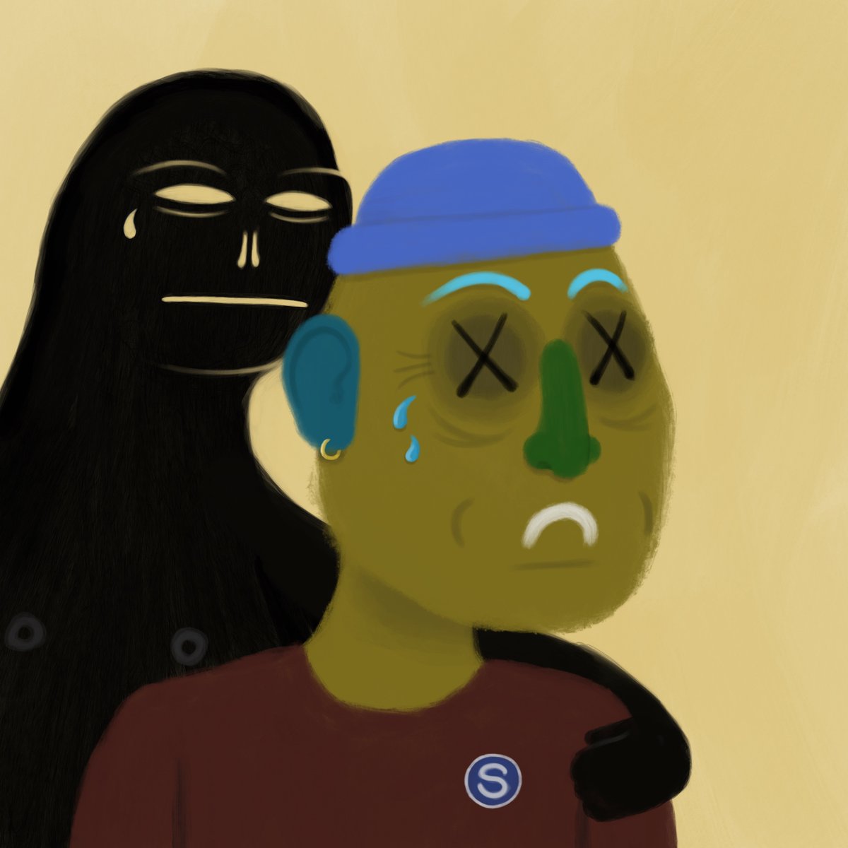 sadsol💧 (@_sadsols_) on Twitter photo sadsols #66 now available on <a href="/exchgART/">Exchange Art</a>
Depression is like a thick black oil, a few drops at first that you brush off. If you don't fight it, eventually it will consume you, and becomes so tempting to just relax into and disappear. Take care of yourself💧 sadsols #66 now available on <a href="/exchgART/">Exchange Art</a>
Depression is like a thick black oil, a few drops at first that you brush off. If you don't fight it, eventually it will consume you, and becomes so tempting to just relax into and disappear. Take care of yourself💧