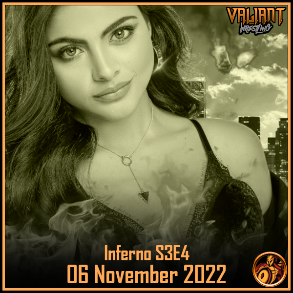 Last stop before our supershow and there's pleeeenty going on here.

PS, did you guess the poster girl?

The results for Inferno S3E4 are here, now.

docs.google.com/document/d/1i4…