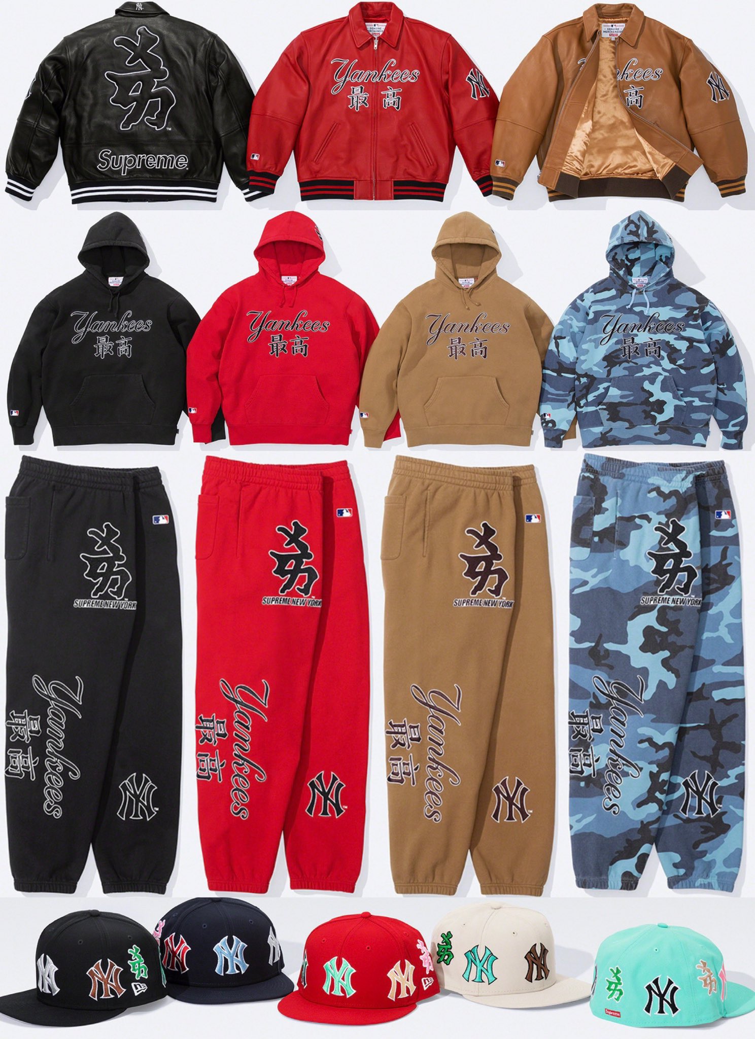 大好評です大好評ですsupreme New York Yankees Kanji Sweatpant