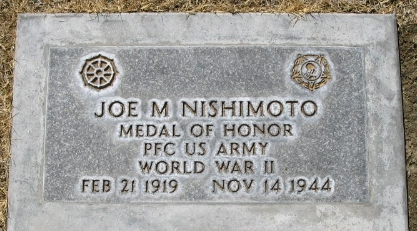 Danny Abell (@honorww2) on Twitter photo Joe Nishimoto #OTD 1944 "boldly crawled forward through a heavily mined & booby-trapped area. Spotting a machine gun nest, he hurled a grenade & destroyed the emplacement..the enemy, with their key strong points taken, were forced to withdraw from this sector" <a href="/NationalVMM/">National Veterans Memorial and Museum</a> #WWII Joe Nishimoto #OTD 1944 "boldly crawled forward through a heavily mined & booby-trapped area. Spotting a machine gun nest, he hurled a grenade & destroyed the emplacement..the enemy, with their key strong points taken, were forced to withdraw from this sector" <a href="/NationalVMM/">National Veterans Memorial and Museum</a> #WWII