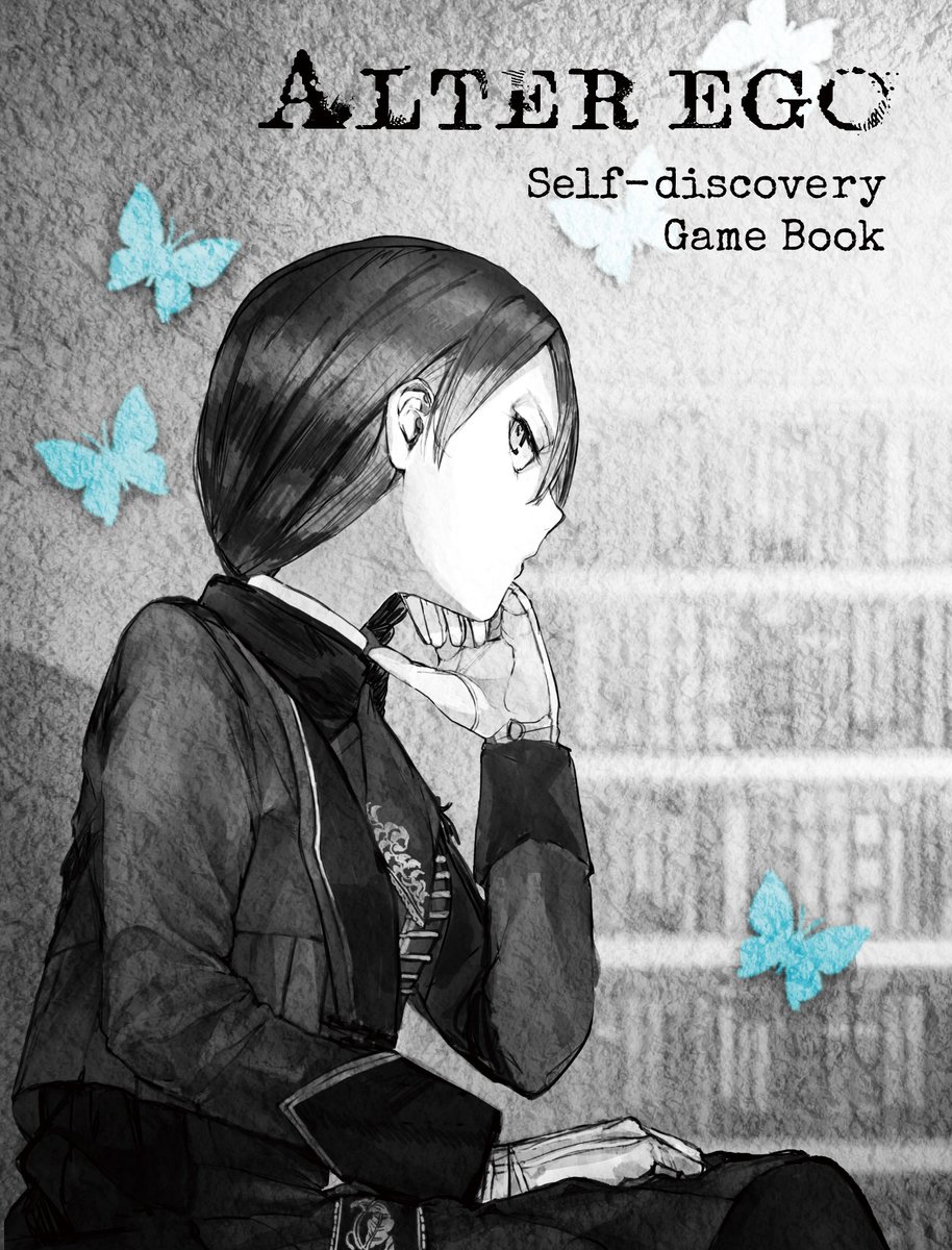 date_maki's tweet photo. 『ALTER EGO』のゲームブックもようやく再販しました。サンプルページは更新してないけど、表紙のロゴとフォントがちょっと違います。まえの表紙は仮ロゴのまま作っちゃったから、ずっとモヤモヤしてた…

ALTEREGO Game Book（カラメルカラム）の通販・購入はメロンブックス https://t.co/IQlCy3YG99 https://t.co/pftvAOhqap