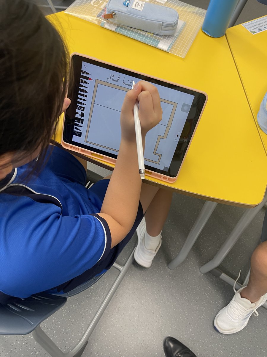 Some photos of the <a href="/ArcadiaSch/">Arcadia British School</a> students completing their eco-home designs. Many children using <a href="/Tayasui_apps/">Tayasui</a> Sketches School. The Apple Pencil is amazing for this type of work where technology meets art. #ADE #ADEUAE #AppleDistinguishedSchool