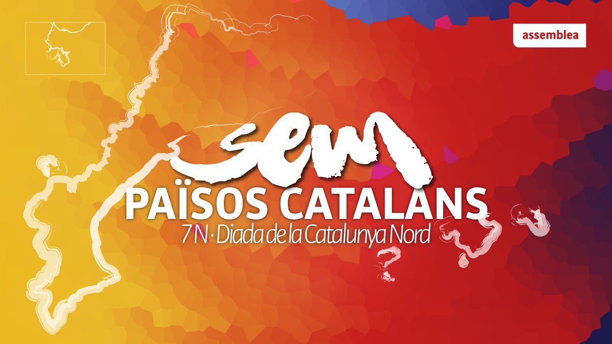 ⬛️⬜️ Bona Diada de la Catalunya Nord!

Com cada any des del 1984, el #7Novembre la Catalunya Nord celebra la seva diada desafiant el Tractat dels Pirineus, que trenca la unitat dels Països Catalans.

Ni França, ni Espanya. Països Catalans!