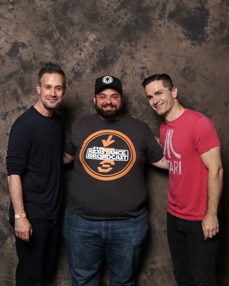 ⁦@TRBpodcasts⁩ it is my #TRB shirt with ⁦@SamWitwer⁩ & #freddieprinzejr from ##SWCC in 2019