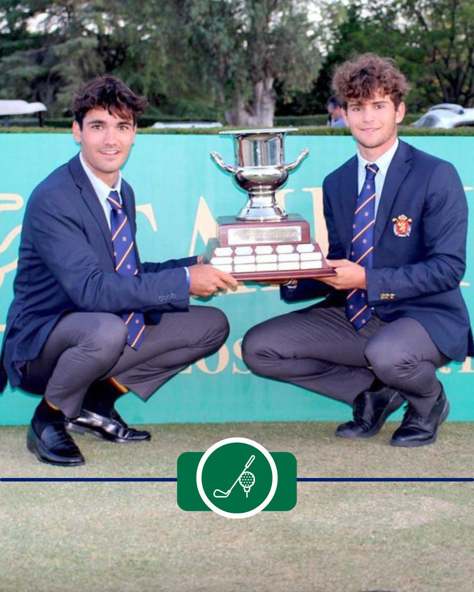 Alejando Aguilera gana la Copa Juan Carlos Tailhade de Golf 🏌️‍♂️⛳️

El golfista del #CCVM junto con Ayora Fanegas, se han impuesto en la prestigiosa Copa Juan Carlos Tailhade, celebrada en Buenos Aires 🏆

ℹ️ Más información: bit.ly/3t90Kae

<a href="/rfegolf/">rfegolf</a> <a href="/Fedgolfmadrid/">Real Federación de Golf de Madrid</a>