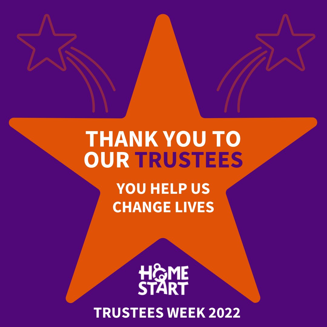 As families face a truly difficult time with the #CostOfLivingCrisis, we are more grateful than ever to our trustees who help ensure we can provide support. This #TrusteesWeek we thank them for the dedication, wisdom and commitment that they bring. #HomeStartTrustee