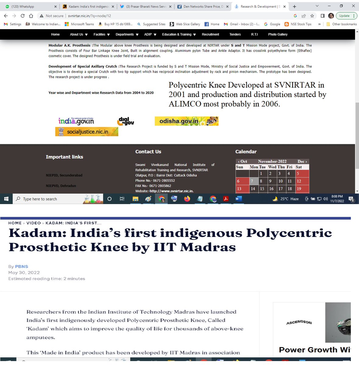 Dr.Aratatran Patra(P & O) tweet media