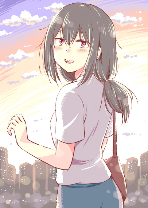 #今日はいい女の日だからTLを女子イラストで埋めようそういうタグがあるとは知りませんでしたというわけで自分のマンガのキャラたちを 
