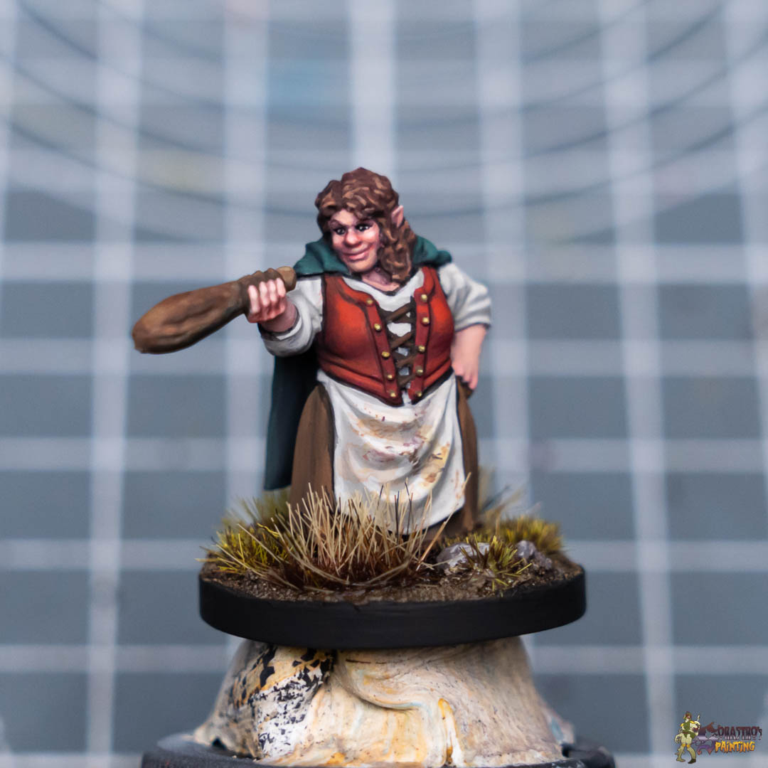 Sorastros's tweet photo. That is one tiny Took!  I hope you enjoy this PDF painting guide for Calaminth Took from the Spreading War expansion to The Lord of the Rings: Journeys in Middle-earth by @FFGames 😀 https://t.co/lBTb66gBql https://t.co/QPtw0Gvudh