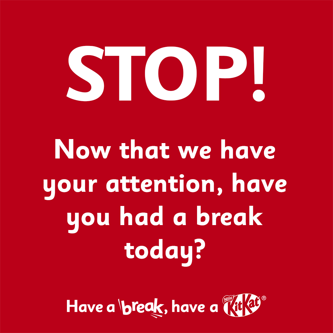 KITKAT's tweet photo. It’s an important question! 🍫 https://t.co/Bicd4TrMK5