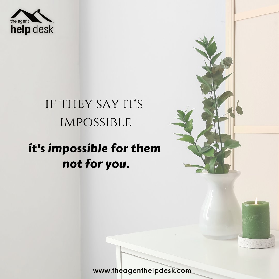 HiAgentHelpDesk's tweet image. Your #MondayMotivational from The Agent Help Desk
.
.
.
.
.
#TheAgentHelpDesk #TransactionCoordinators #ContractToClose #ListingCoordinators #ListingMarketing #RealtorMarketing #AgentMarketing #AdminHelp #VirtualAssistants #SocialMedia #SocialMediaProfessionalPresence #PopBys ...