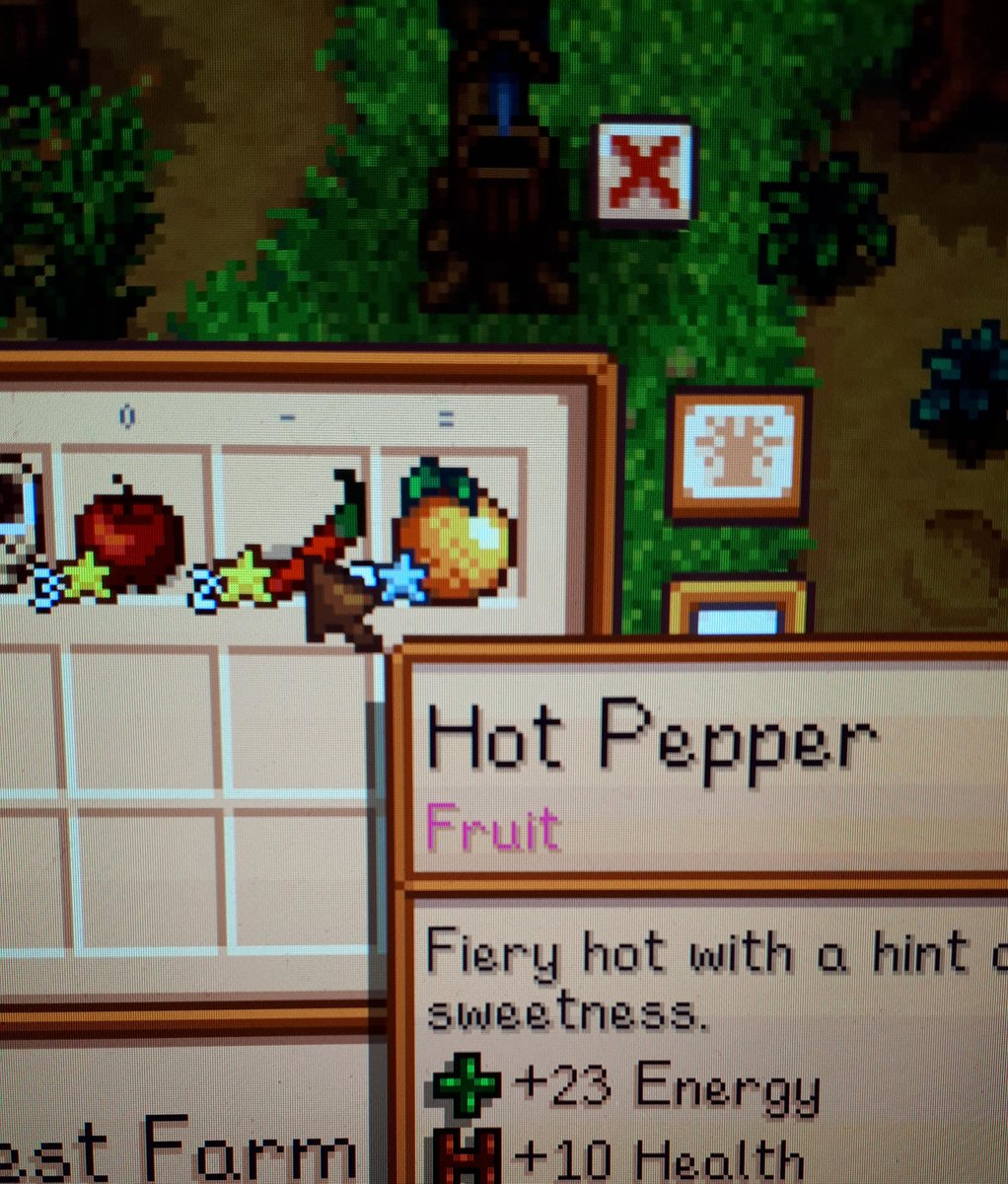 r/StardewValley on Twitter "Hot pepper is a fruit??? So it can turn