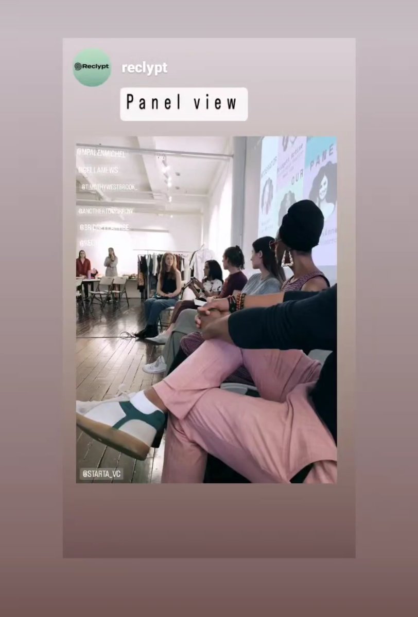 RECYCKNOW's tweet photo. Loved being a part of this esteemed panel. Thank you @memoir_design_studio and @reclypt for coming together and organizing this fantastic event. Look forward to many more 💚💚🌎🌎

#sustainablefashion #togetherwestand #togetherwewin https://t.co/WyL91q99Hy