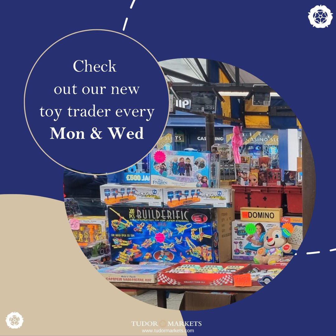 DudleyTCMarket's tweet photo. Check out the market every Mon and Wed for Toys

#DudleyMarket #SupportDudley #OpenAirMarket #ShopLocal #ShopSmall #Community https://t.co/Mr8lyycSXz