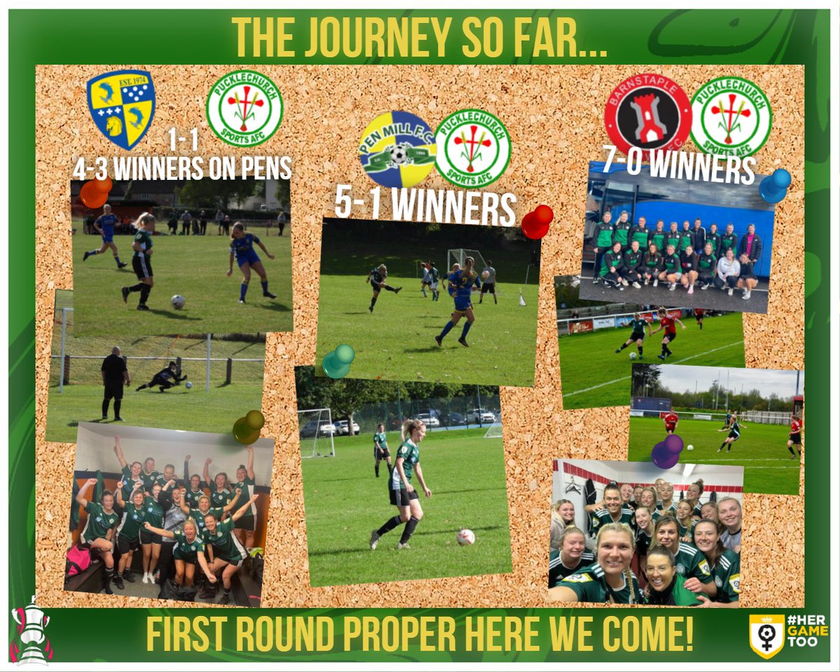 YateTownWomen's tweet photo. Did somebody say its @VitalityWFACup week?
#FirstRoundProper sees us face @BmthSportsLFC in one of the biggest games in our history
Let's take a look at our #WomensFACup journey so far 💚⚽ https://t.co/1EnfFOwCyv