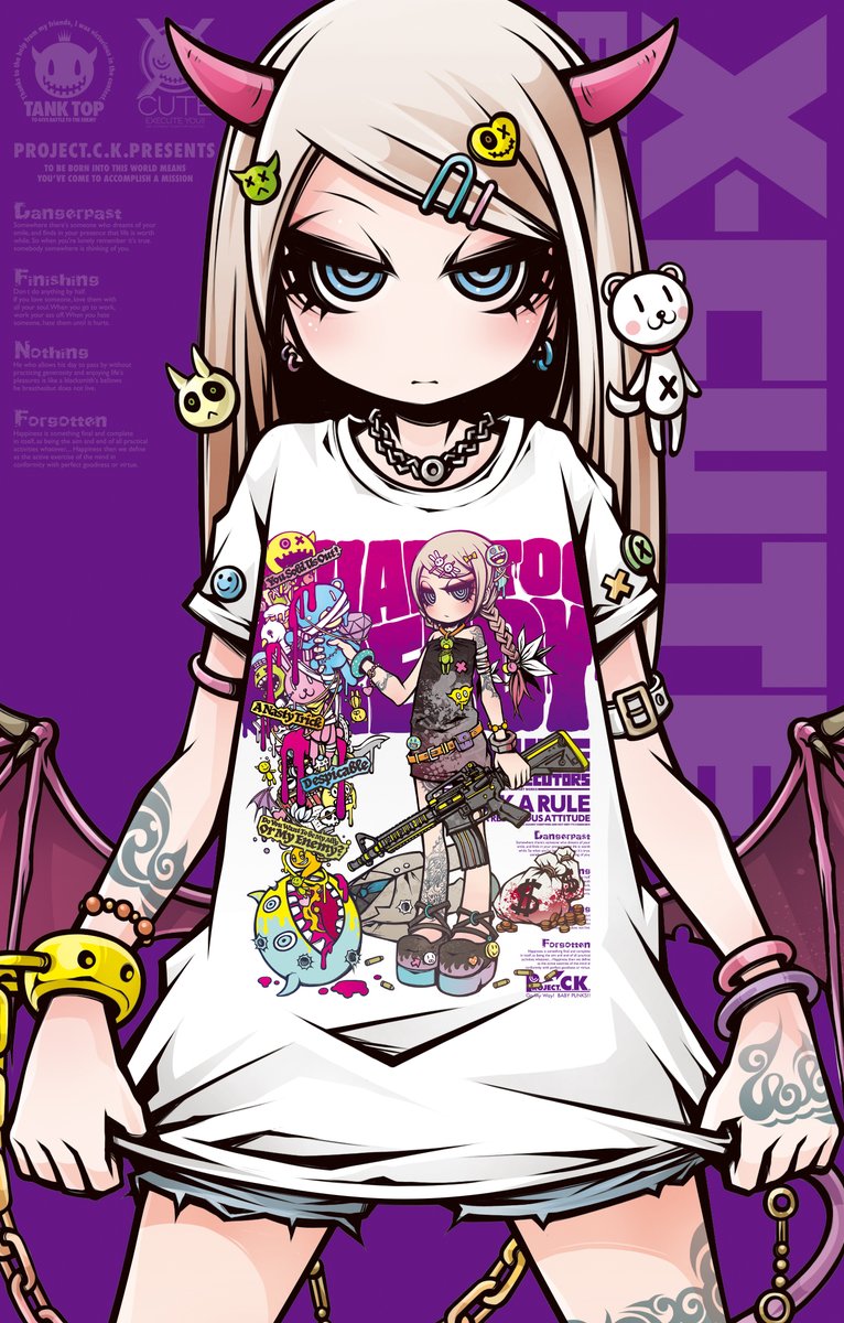 「DF56[デザフェス] Full Color T-SHIRTGREEDY 」|Project.C.K.のイラスト