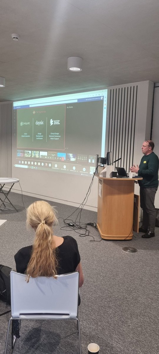 What a fantastic morning with <a href="/mark_j_lilley/">Mark Lilley</a>, <a href="/nhsggcpaedsMTC/">NHSGGC - RHC Glasgow Paediatric Major Trauma</a>,<a href="/alderheyED/">Alder Hey ED</a>, <a href="/AHTraumaRehab/">Alder Hey Major Trauma Rehab</a>, <a href="/AlderHeyCDigiT/">Alder Hey Clinical Digital Team</a> and  <a href="/leah_b91/">Leah Bradley ♥️</a> showcasing the AMAZING <a href="/thetraumaapp/">Trauma App</a> at the National Major Trauma Network meeting at <a href="/AlderHey/">🏥 Alder Hey 💙</a>!! #innovation #emergencymedicine #digitalhealthcare