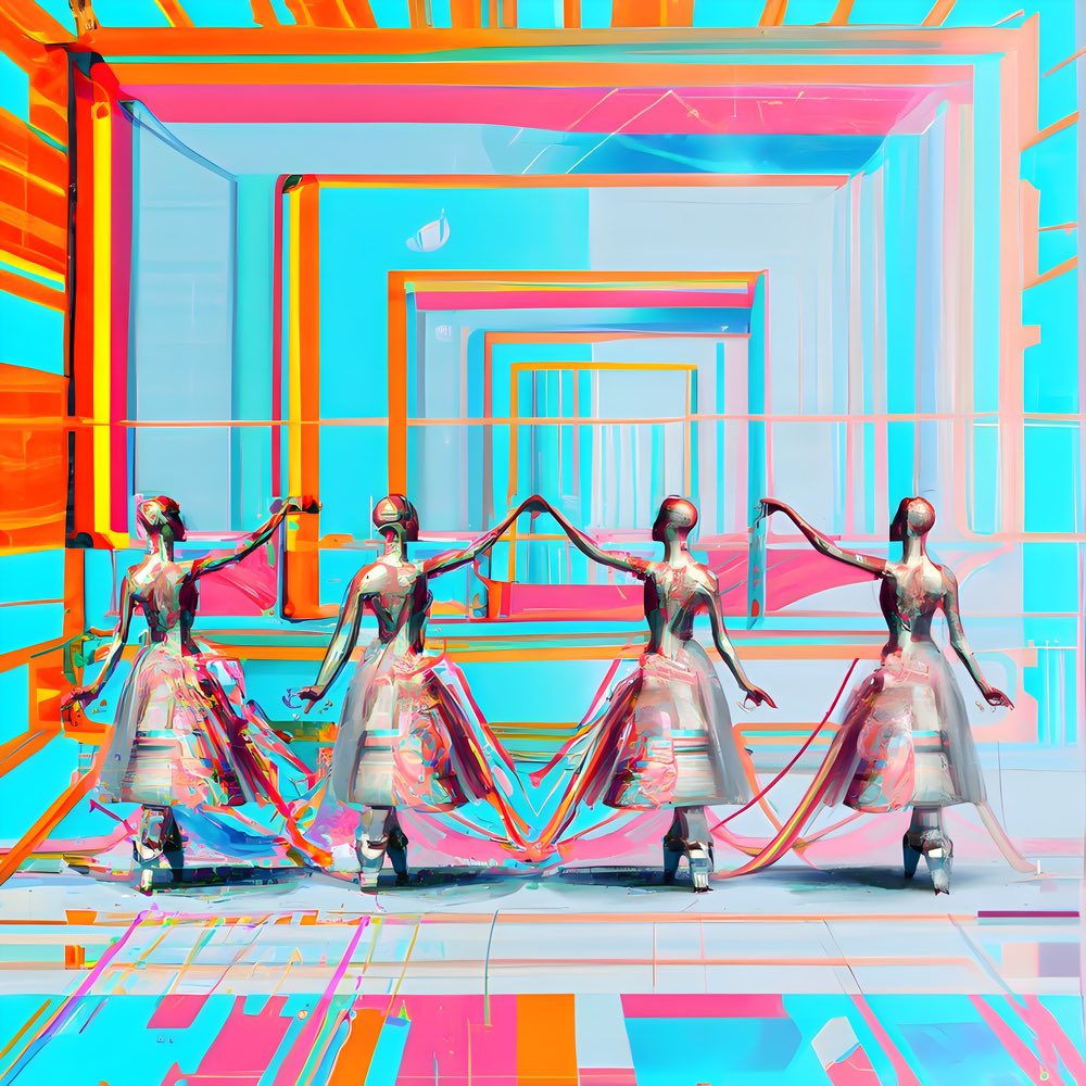 First Dance
By <a href="/Mononoke_artt/">Mononoke</a> <a href="/makersplace/">MakersPlace 🔳</a> 
‘Digital Painting Collaboration with AI and lots of love, 10464 x 10464 px’

#afronifty #NFTMarketplace #nftart #NFTartist #NFTdrops